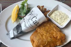 Fish & chips a győri Belga étteremben