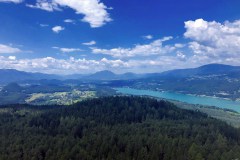 Panoráma a Pyramidenkogel kilátóból