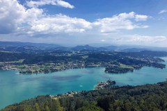 Panoráma a Pyramidenkogel kilátóból