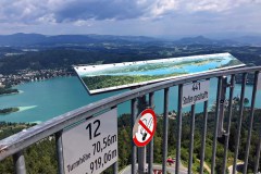 Panoráma a Pyramidenkogel kilátóból