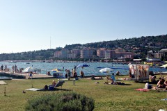 Portoroz tengerpartja