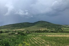 Távolban a tokaji tv-torony