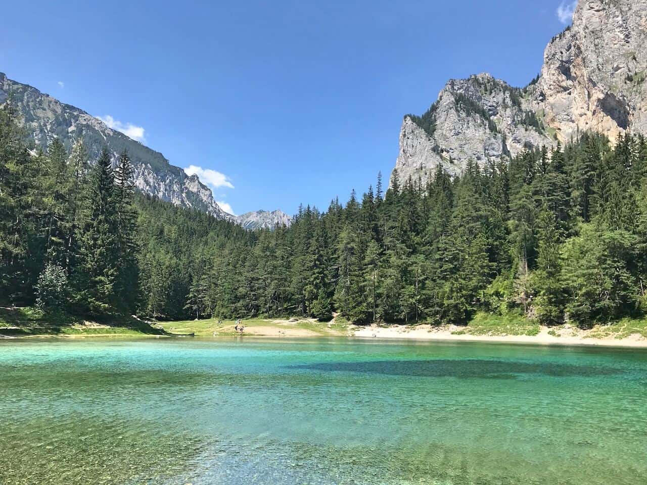 Grüner See Ausztria Smaragdzöld Tava Csodahelyekhu 7637