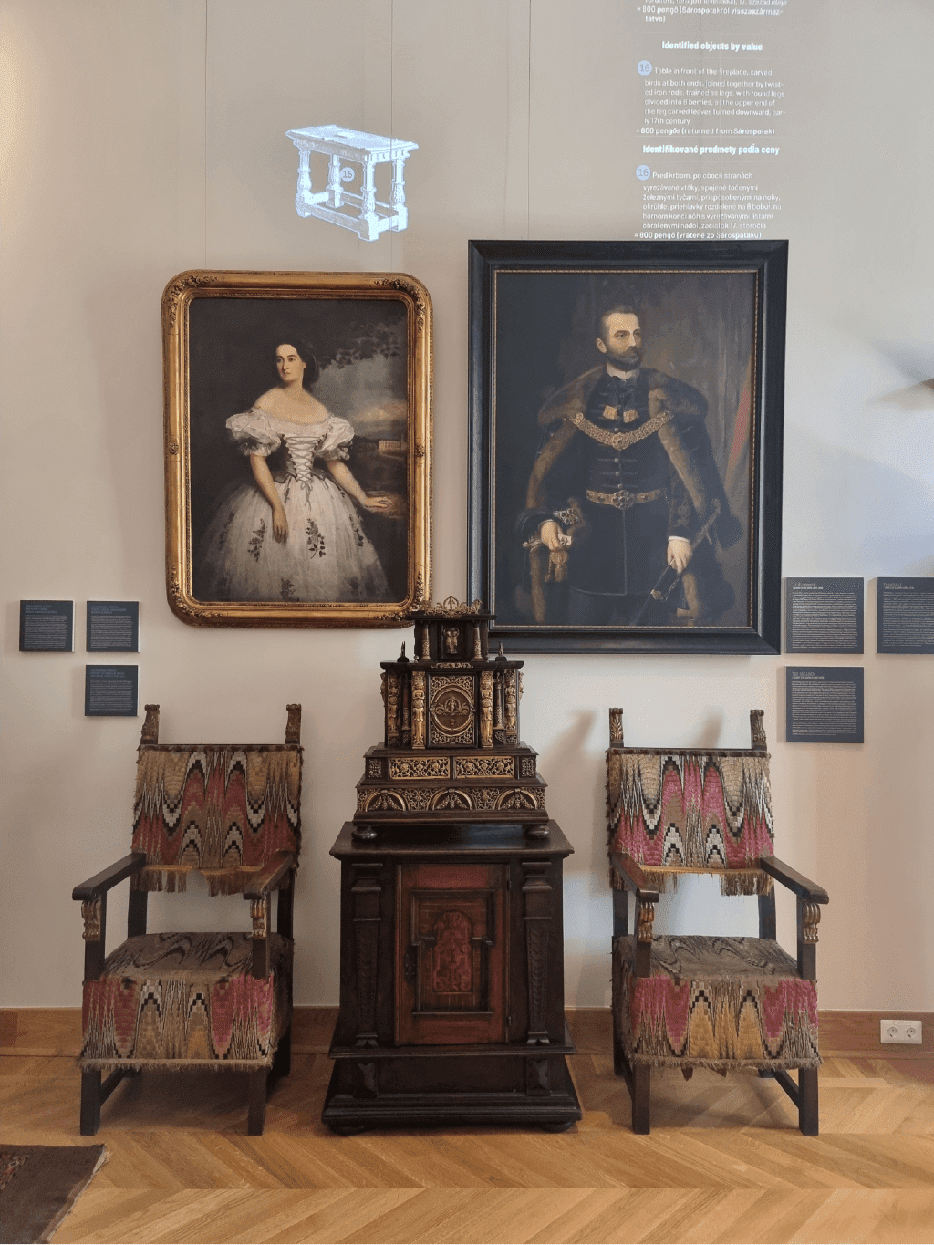 Károlyi-kastély, kiállítás