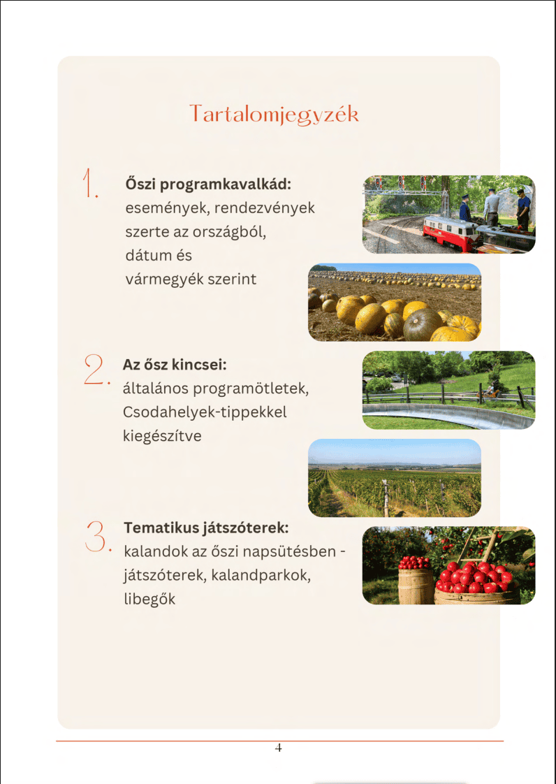Varázslatos őszi programok gyerekkel