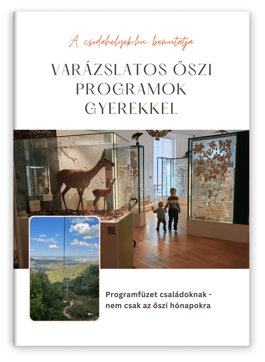Varázslatos őszi programok gyerekekkel Csodahelyek őszi bakancslista e-book